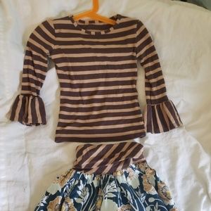 Persnickety top and skirt